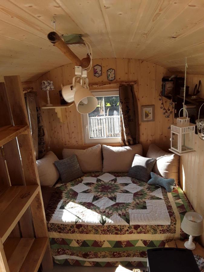 Schaeferwagen Auf'M Minibauernhof In Munster Villa Екстериор снимка